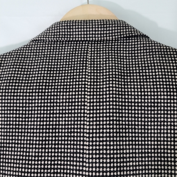 LINEA DOMIZIA Mens Wool & Cashmere Houndstooth Double Breasted Sport Coat Sz 44L - Picture 6 of 12